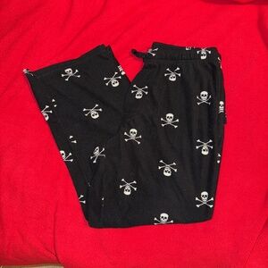 Skull & Crossbones Fleece Pants